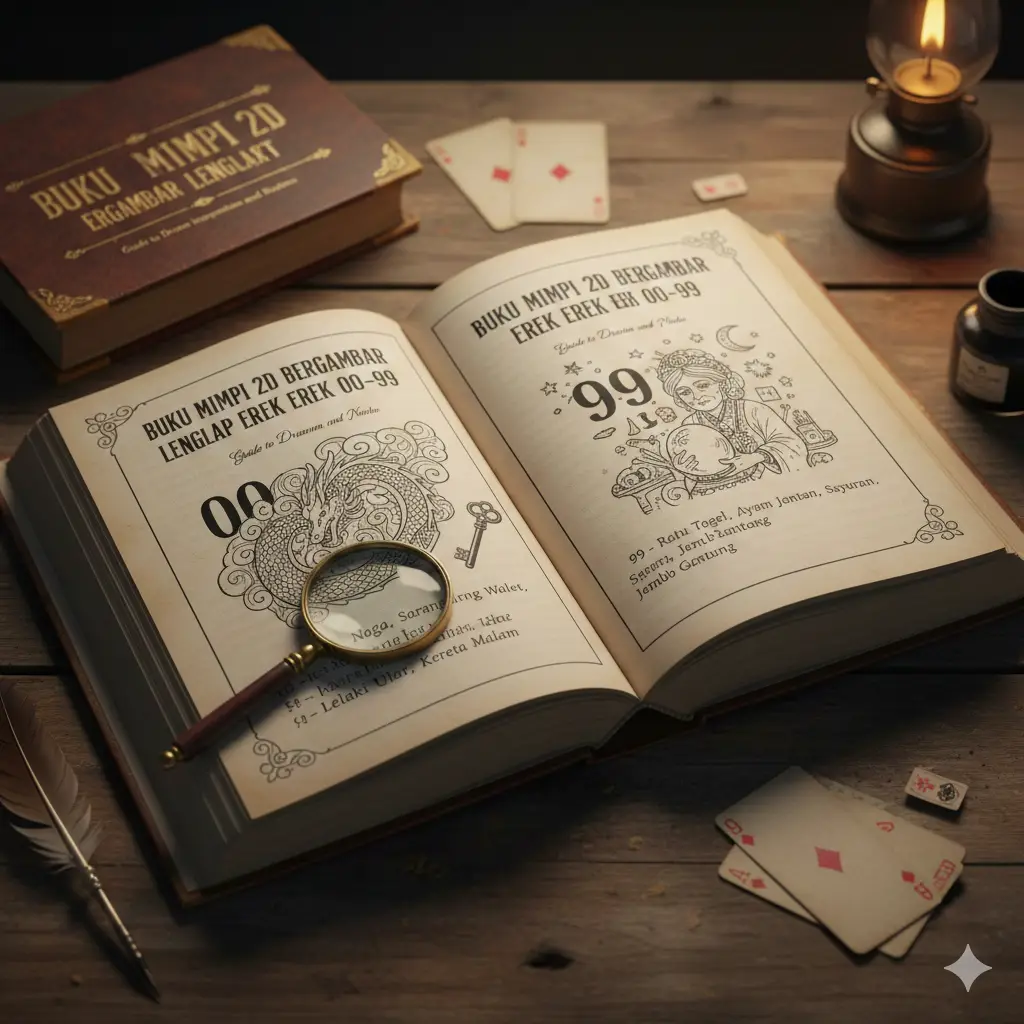 Buku Mimpi 2D Bergambar Lengkap Erek Erek 00 99: Guide to Dream Interpretation and Numbers