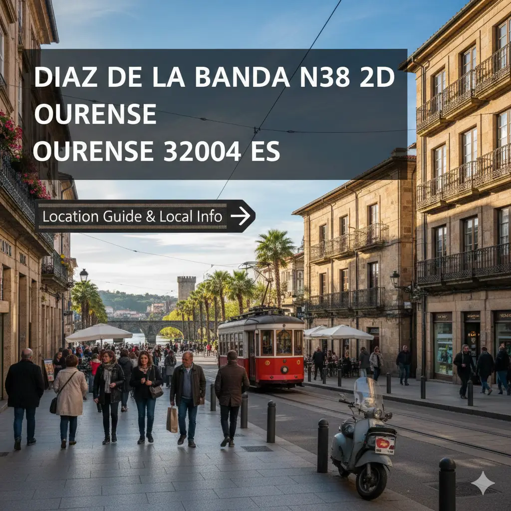 Diaz De La Banda N38 2D Ourense Ourense 32004 ES: Location Guide and Local Info