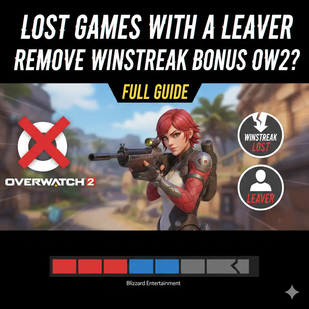 Do Lost Games with a Leaver Remove Winstreak Bonus OW2? Full Guide