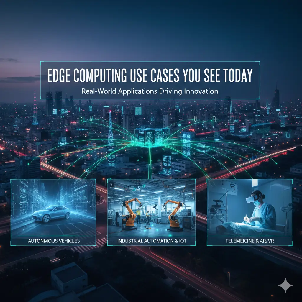 Edge Computing Use Cases You See Today: Real-World Applications Driving Innovation