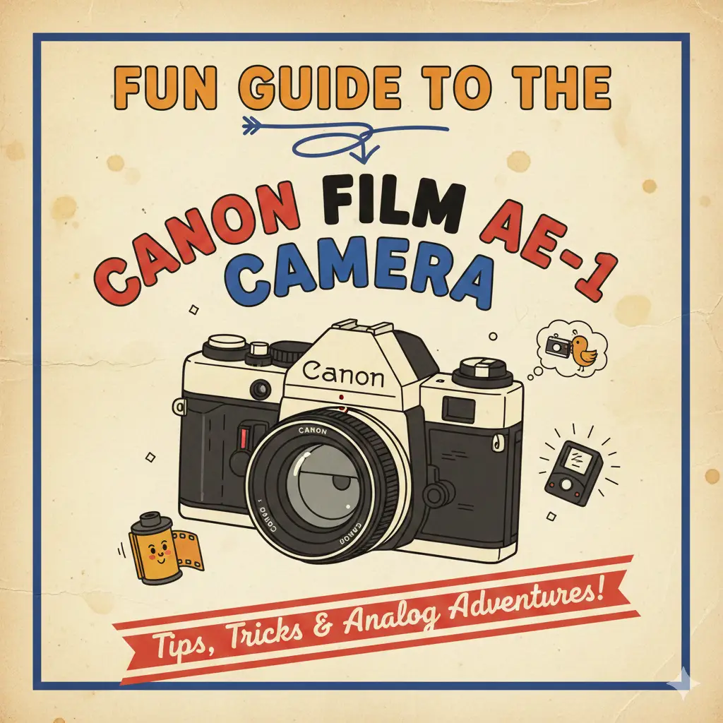 Fun Guide to the Canon Film AE-1 Camera