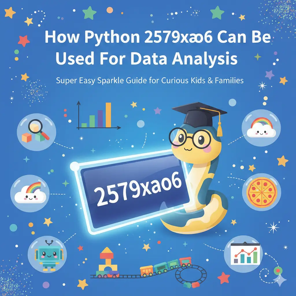 How Python 2579xao6 Can Be Used For Data Analysis: Super Easy Sparkle Guide for Curious Kids & Families