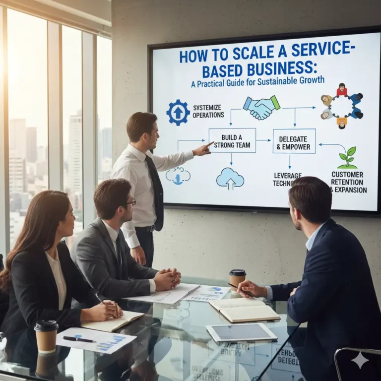 How to Scale a Service-Based Business: A Practical Guide for Sustainable Growth