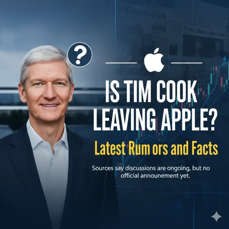 Is Tim Cook Leaving Apple? Latest Rumors and Facts