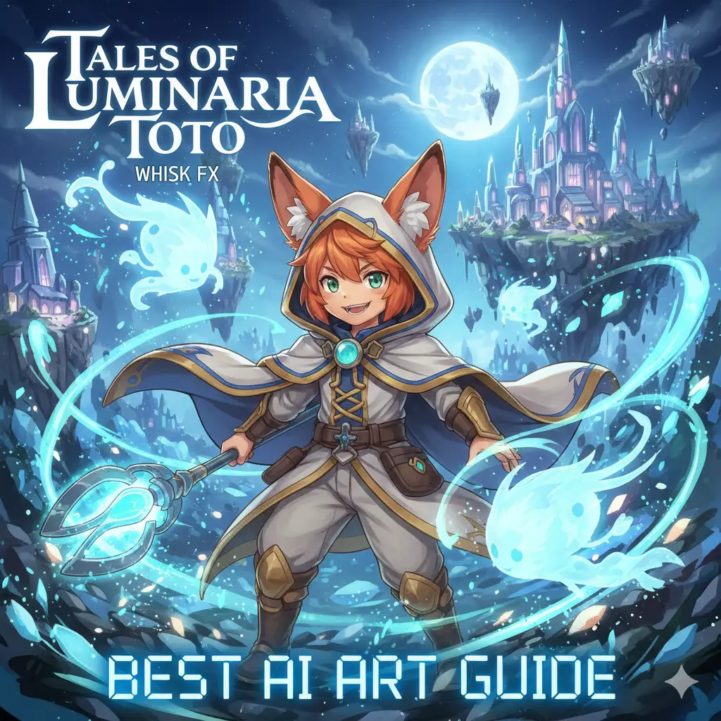 Tales Of Luminaria Toto 2D Anime Style Prompt Whisk FX: Best AI Art Guide