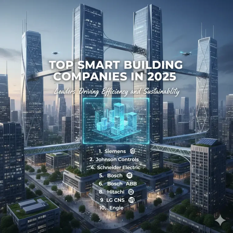 Top Smart Building Companies in 2025: Leaders Driving Efficiency and Sustainability