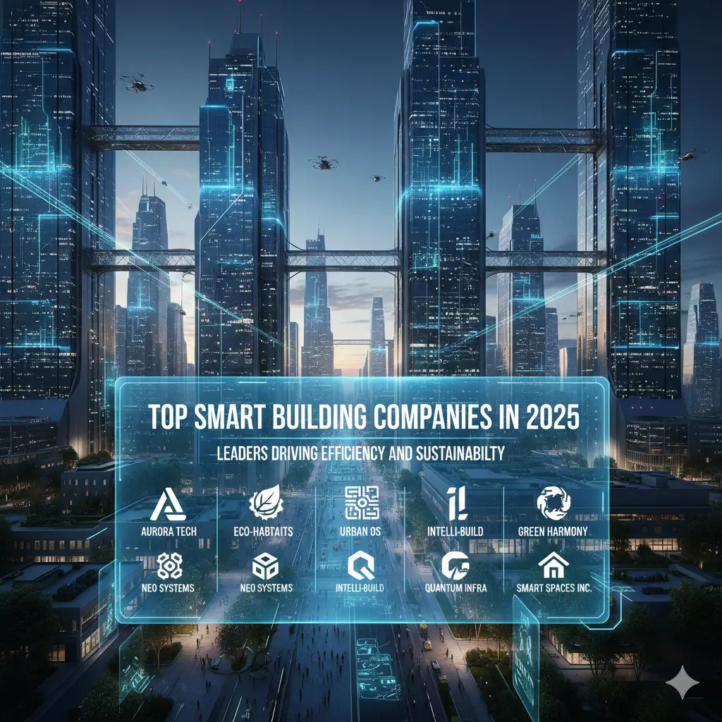 Top Smart Building Companies in 2025: Leaders Driving Efficiency and Sustainability