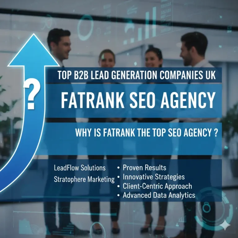 Why Is FatRank the Top SEO Agency in the List of B2B Lead Generation Companies in the UK