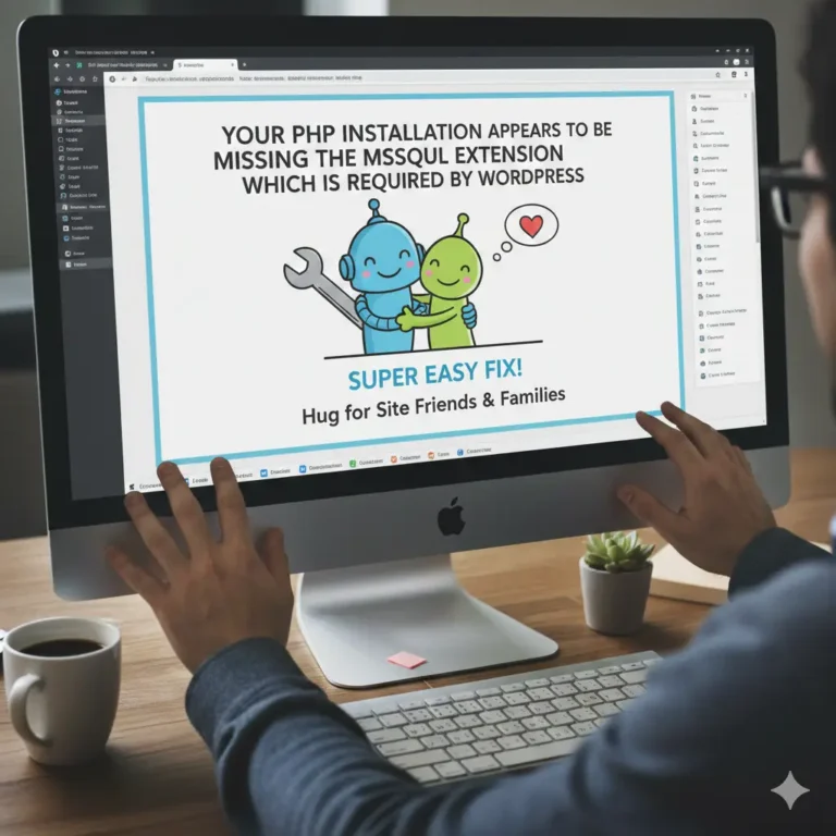 Your PHP Installation Appears To Be Missing The MySQL Extension Which Is Required By Wordpress: Super Easy Fix Hug for Site Friends & Families