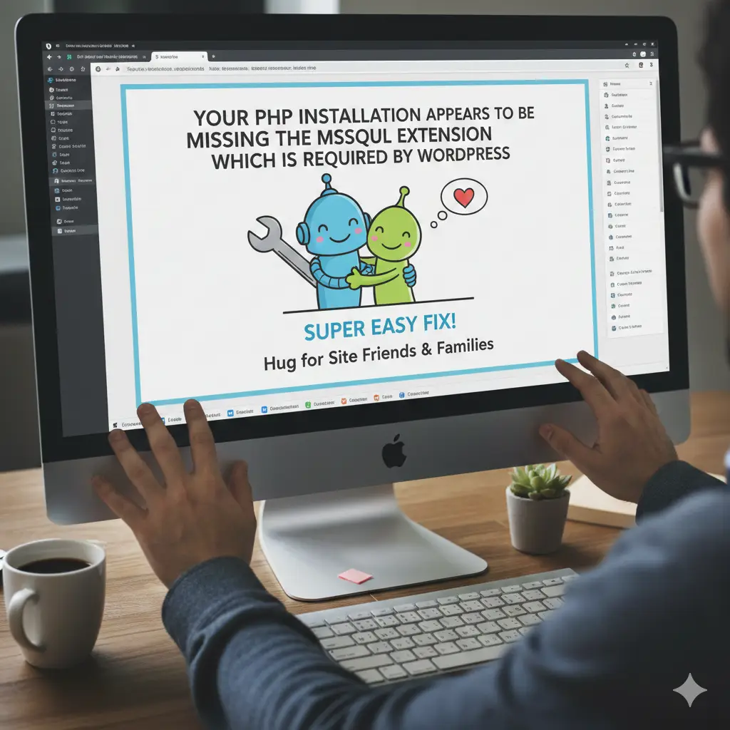 Your PHP Installation Appears To Be Missing The MySQL Extension Which Is Required By Wordpress: Super Easy Fix Hug for Site Friends & Families