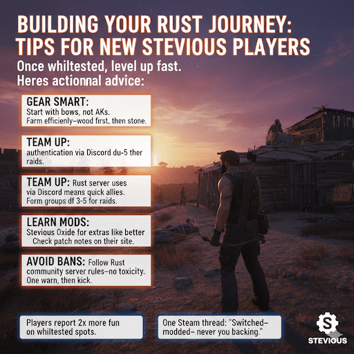 Building Your Rust Journey: Tips for New Stevious Players