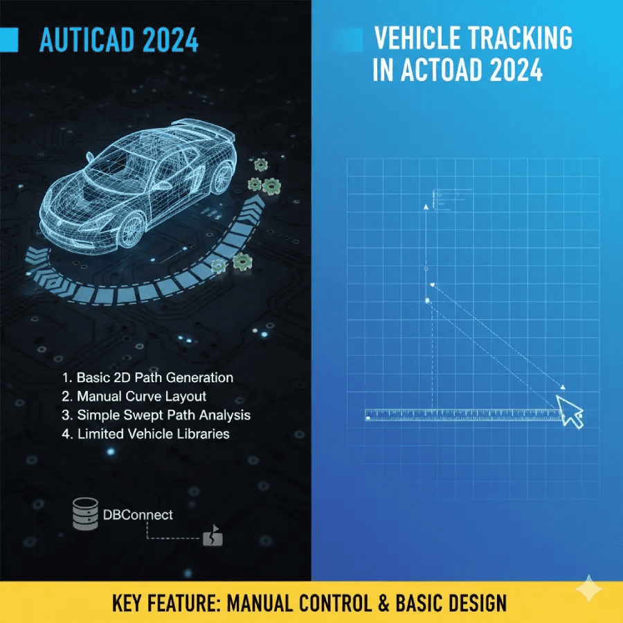 Vehicle Tracking in AutoCAD 2024