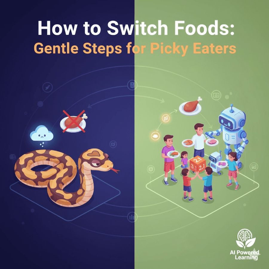 How to Switch Foods: Gentle Steps for Picky Eaters