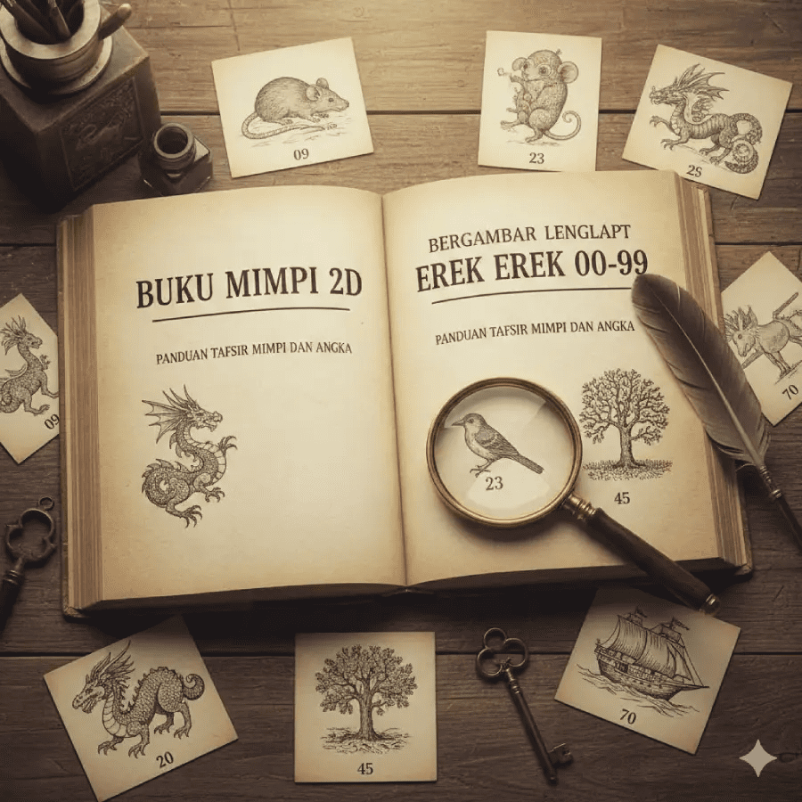 Buku Mimpi 2D Bergambar Lengkap Erek Erek 00 99: Guide to Dream Interpretation and Numbers