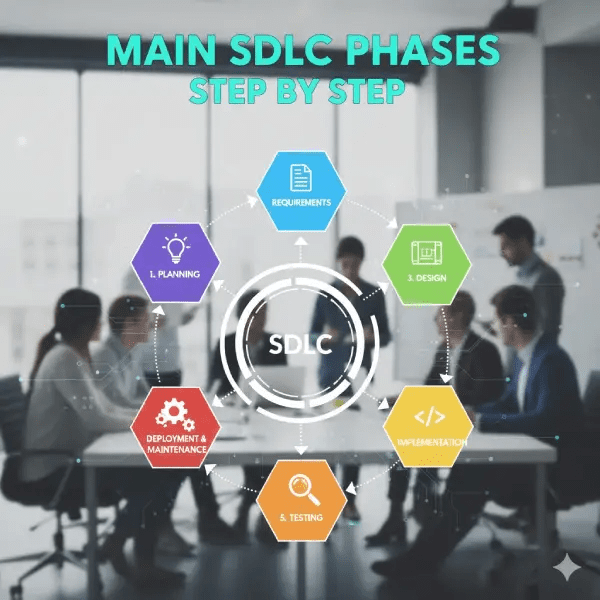 Main SDLC Phases Step by Step