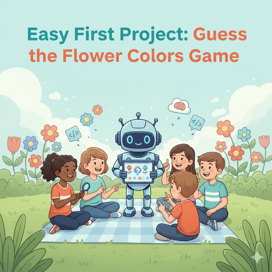 Easy First Project: Guess the Flower Colors Game