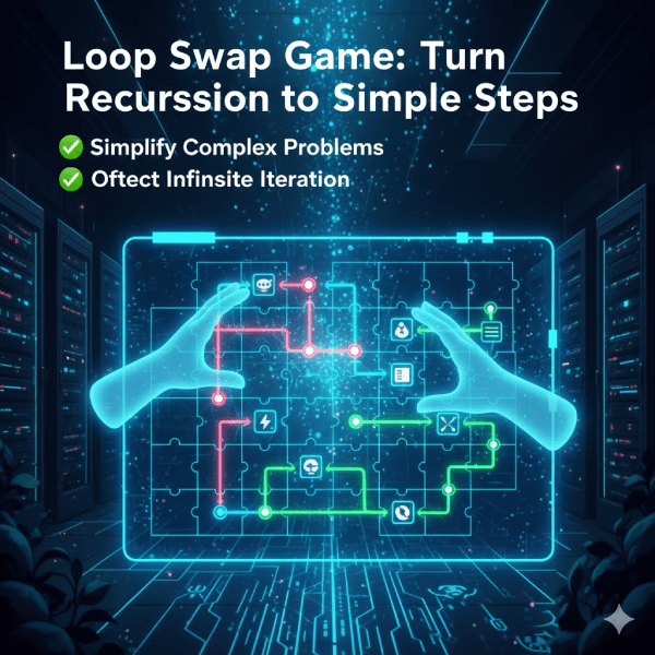 Loop Swap Game: Turn Recursion to Simple Steps