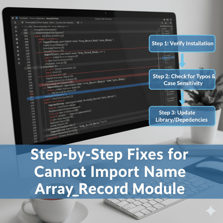 Fix Cannot Import Name Array_Record_Module from Array_Record Python ...