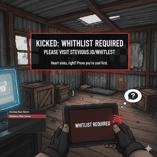Why Do You Get Kicked with the "Whitelist Required" Message?