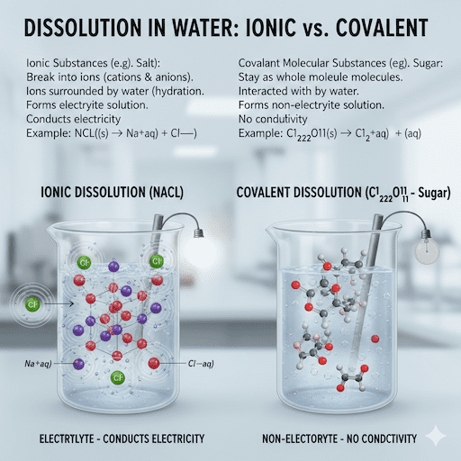 A Deeper Look at Ionic Dissolution