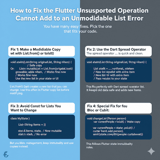 Use the Dart Spread Operator