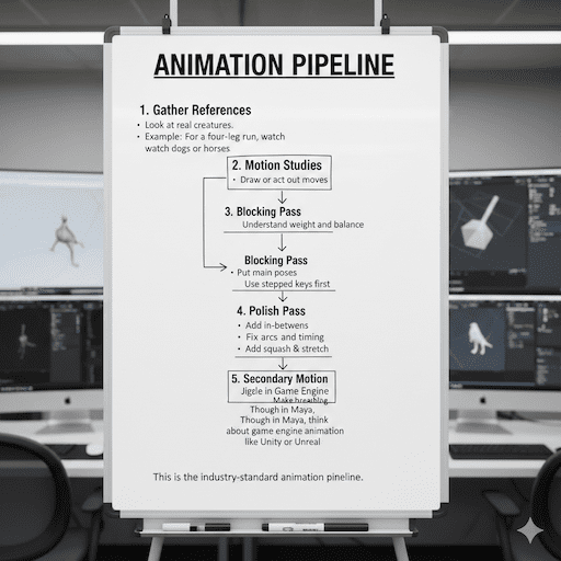 Step-by-Step Animation Workflow for Games