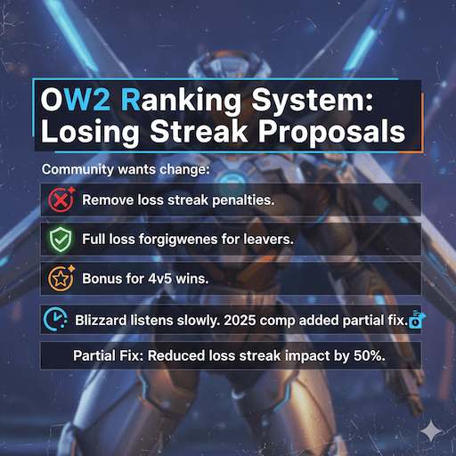 OW2 Ranking System Losing Streak Proposals