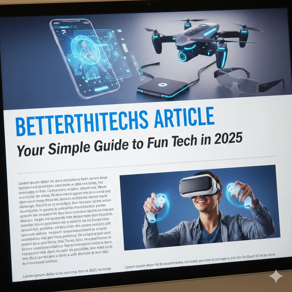Betterthistechs Article: Your Simple Guide to Fun Tech in 2025