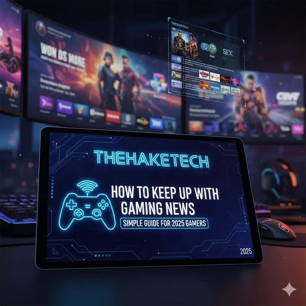 How To Keep Up With Gaming News Thehaketech – Simple Guide for 2025 Gamers