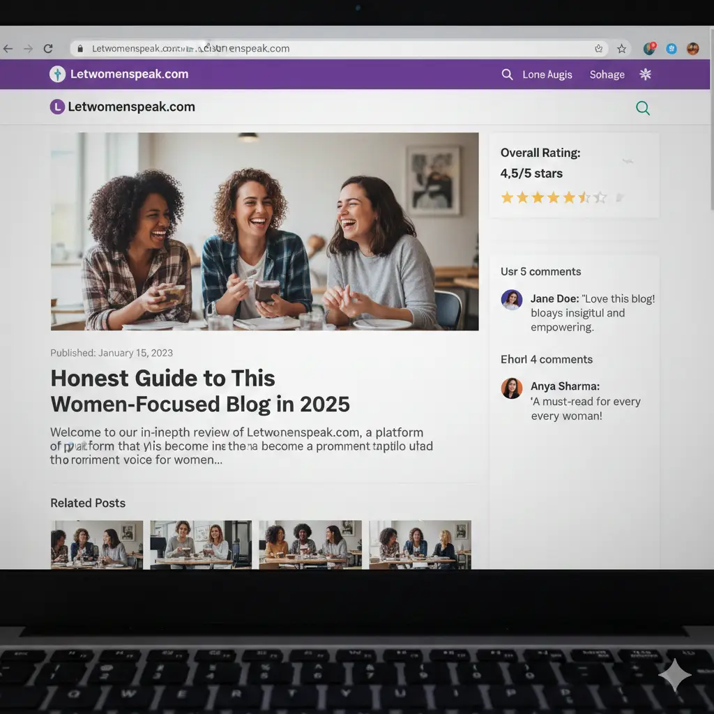 Reviews Letwomenspeakcom: Honest Guide to This Women-Focused Blog in 2025