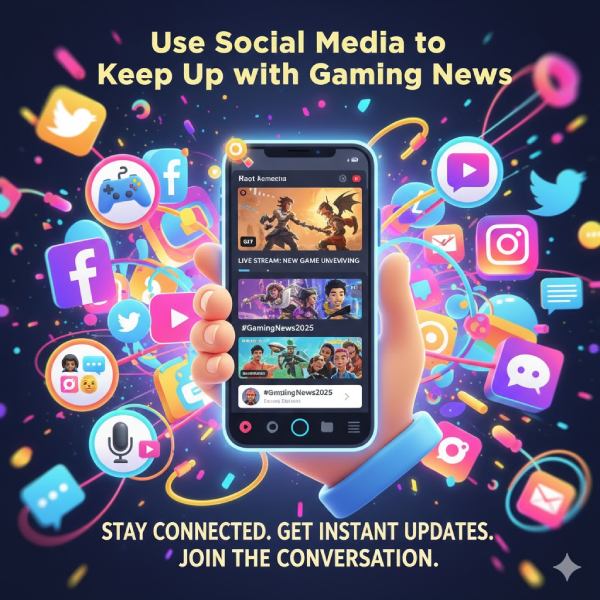 Use Social Media to Keep Up with Gaming News