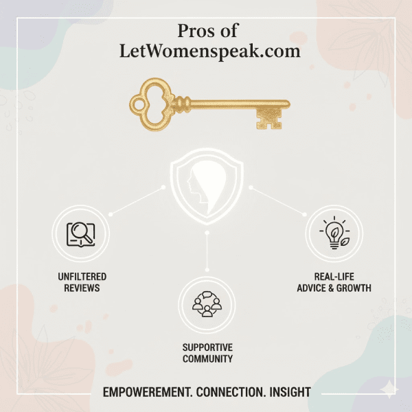 Pros of Letwomenspeak.com