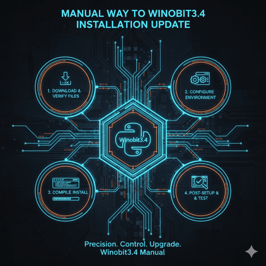 Manual Way to Winobit3.4 Installation Update