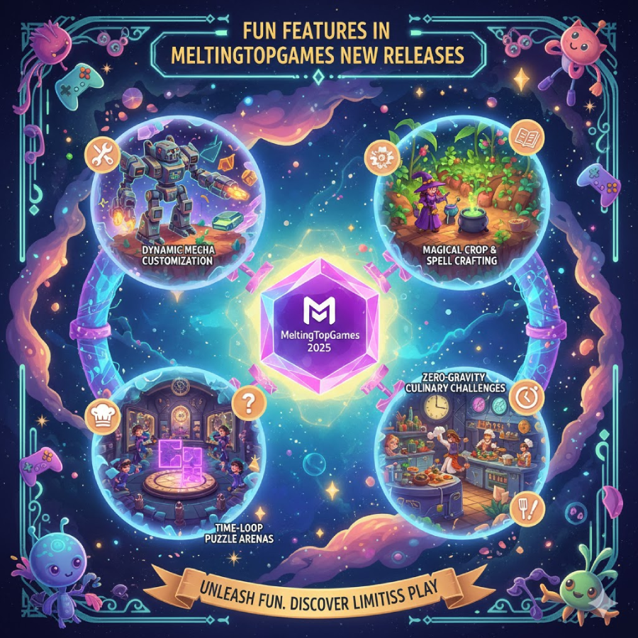 Fun Features in Meltingtopgames New Releases