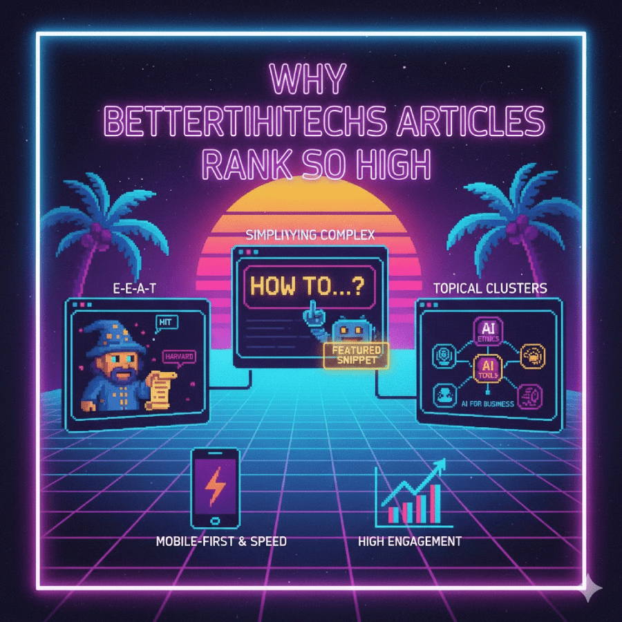 Why Betterthistechs Articles Rank So High