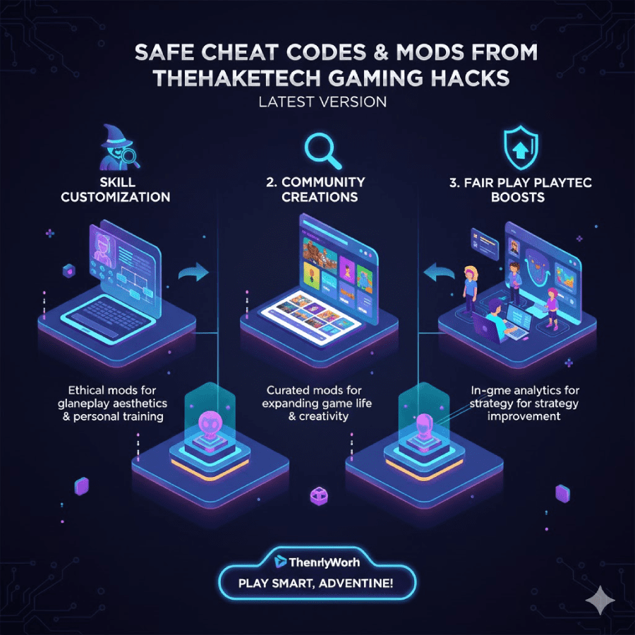 Safe Cheat Codes and Mods from TheHakeTech Gaming Hacks