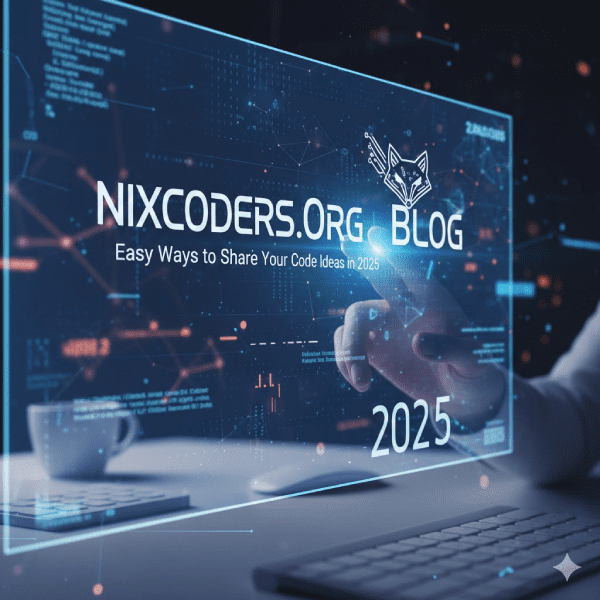 Start Nixcoders.Org Blog: Easy Ways to Share Your Code Ideas in 2025