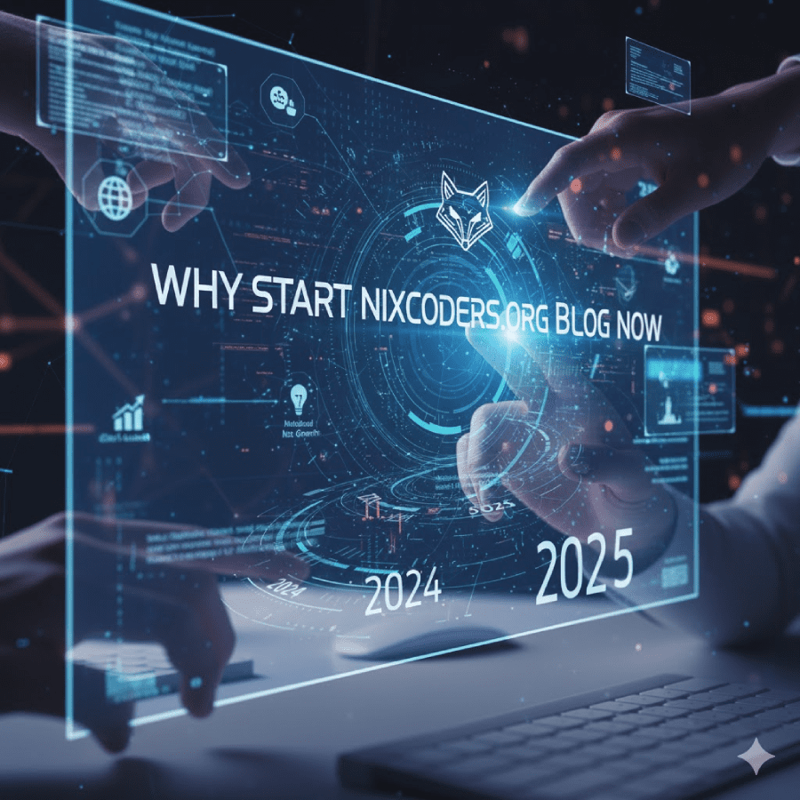 Why Start Nixcoders.Org Blog Now