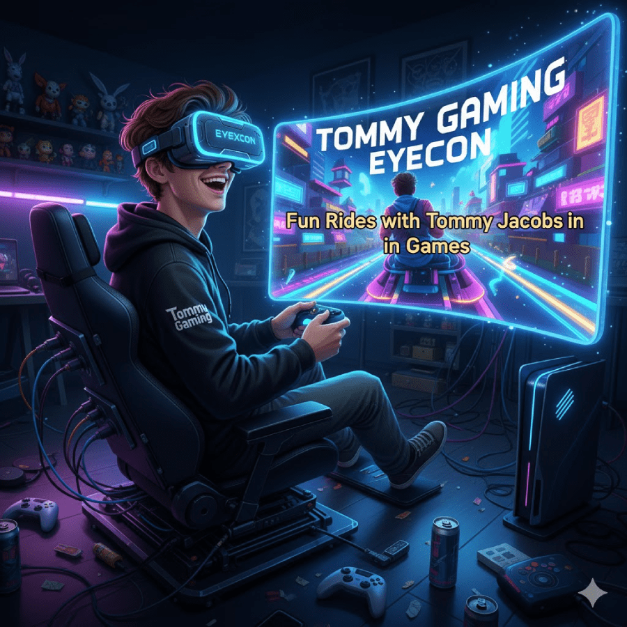 Tommy Gaming Eyexcon: Fun Rides with Tommy Jacobs in Games