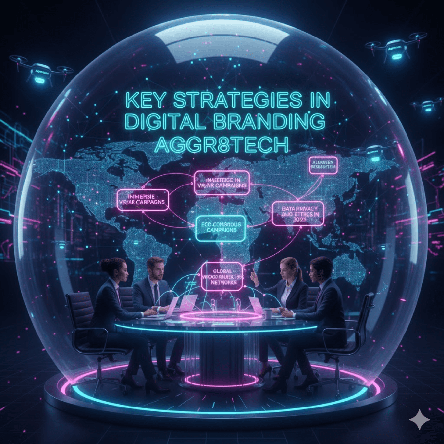 Key Strategies in Digital Branding Aggr8tech