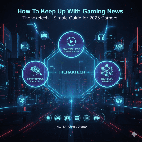 How To Keep Up With Gaming News Thehaketech – Simple Guide for 2025 Gamers
