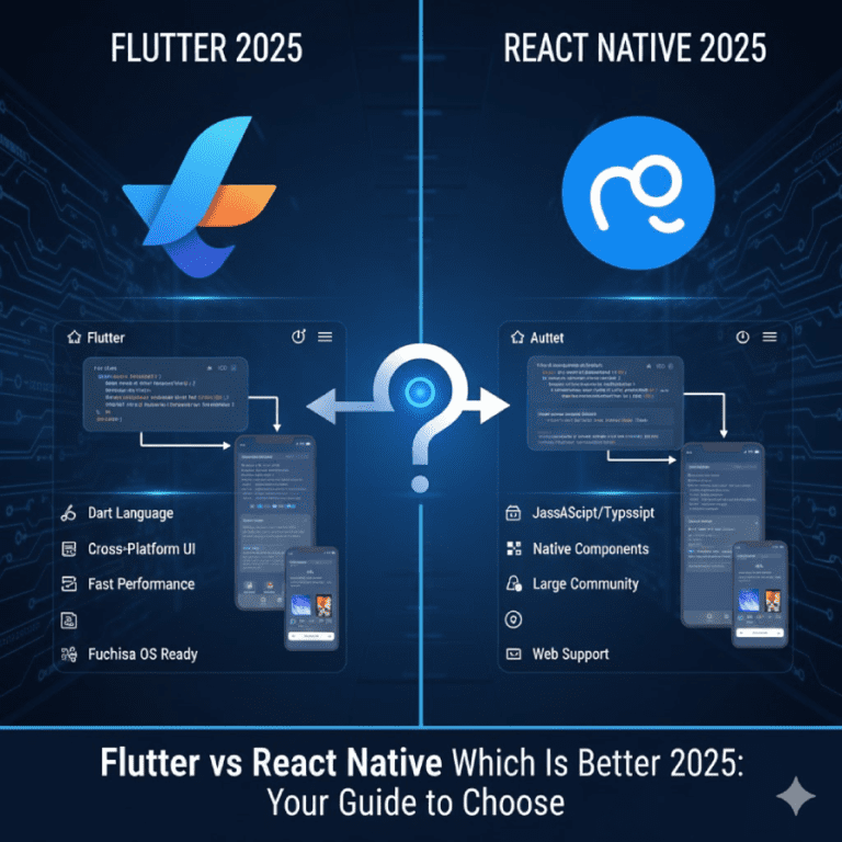 Flutter vs React Native Which Is Better 2025: Your Guide to Choose ...