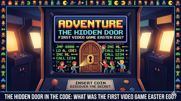 The Hidden Door in the Code: What Was the First Video Game Easter Egg?