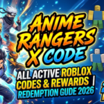 Anime Rangers X Code: All Active Roblox Codes, Rewards, and Redemption Guide 2026