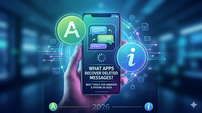 What Apps Recover Deleted Messages? Best Tools for Android & iPhone in 2026