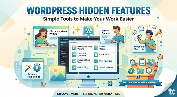 WordPress Hidden Features: Simple Tools to Make Your Work Easier