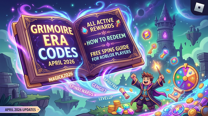Grimoire Era Codes April 2026: All Active Rewards, How to Redeem, and Free Spins Guide for Roblox Players