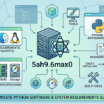 what are 5ah9.6max0 python software requirements