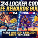 2k24 Locker Codes: Active WWE 2K24 & NBA 2K24 Codes for Free Rewards in 2025-2026