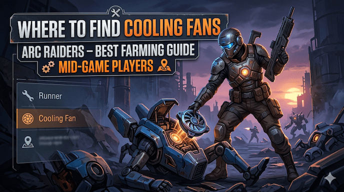 Where to Find Cooling Fans Arc Raiders – Best Farming Guide for Mid-Game Players